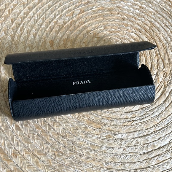 Prada Hardcover Flip Flop Top Protective Eyeglasses Case - Picture 7 of 10